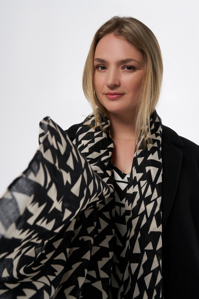 Schal mit Print  image number 0