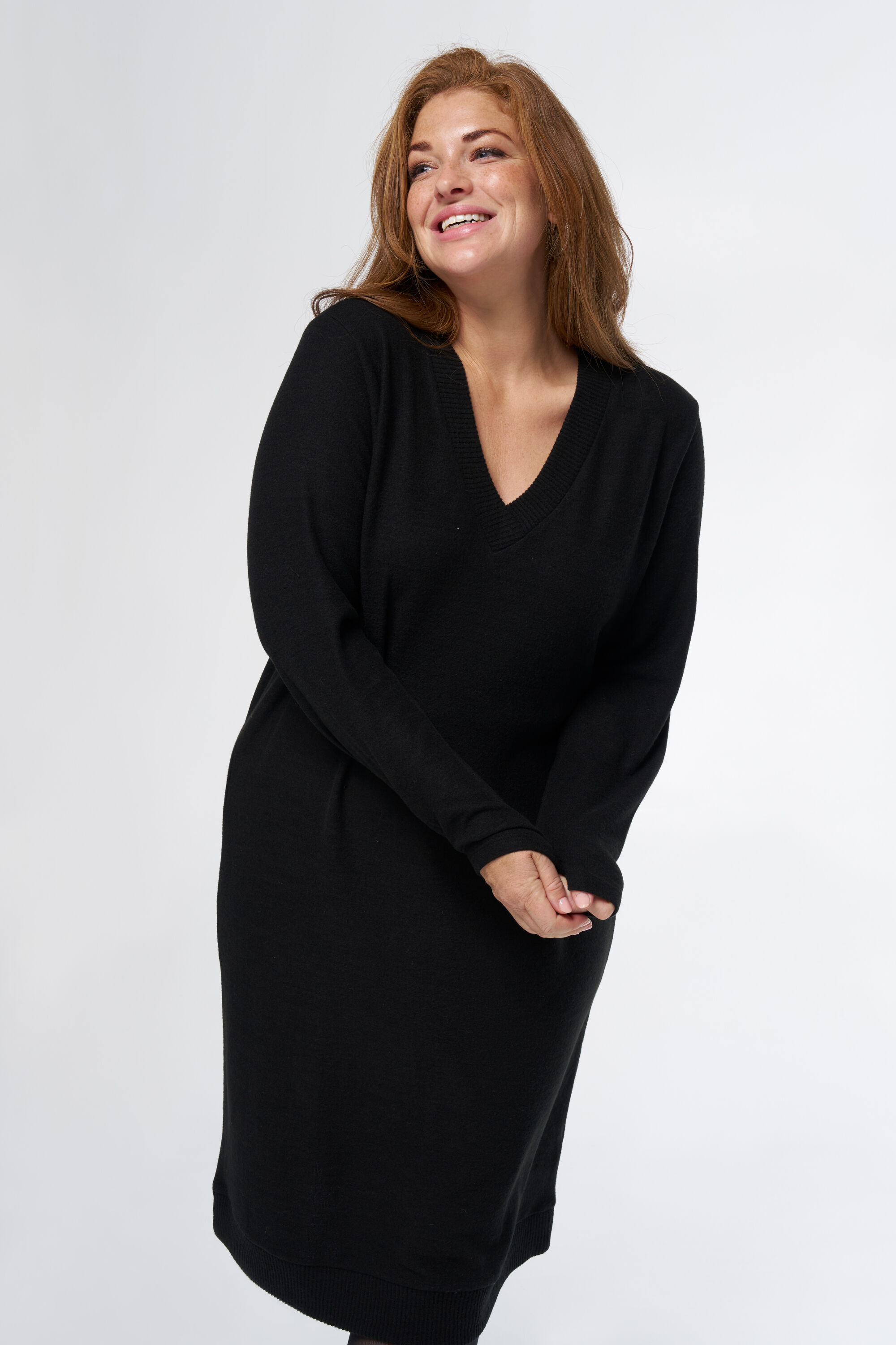 Sweat-Kleid mit Print image number 5