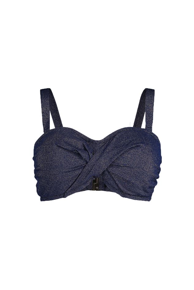 Sapph Bandeau-Top mit Gold-Akzenten - Roza Grazia image number 0