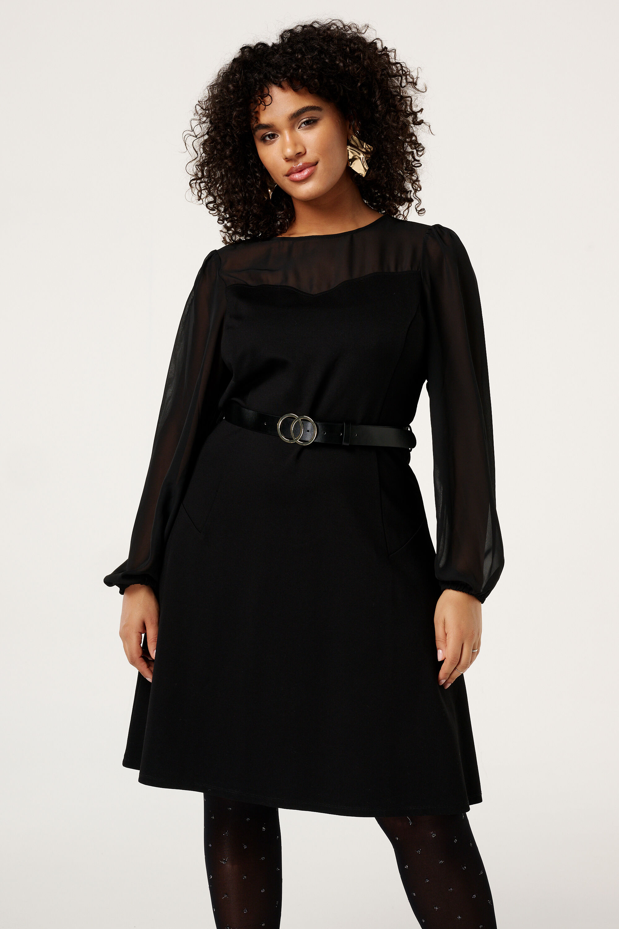 Kleid mit dazu passendem G&uuml;rtel  image number 5