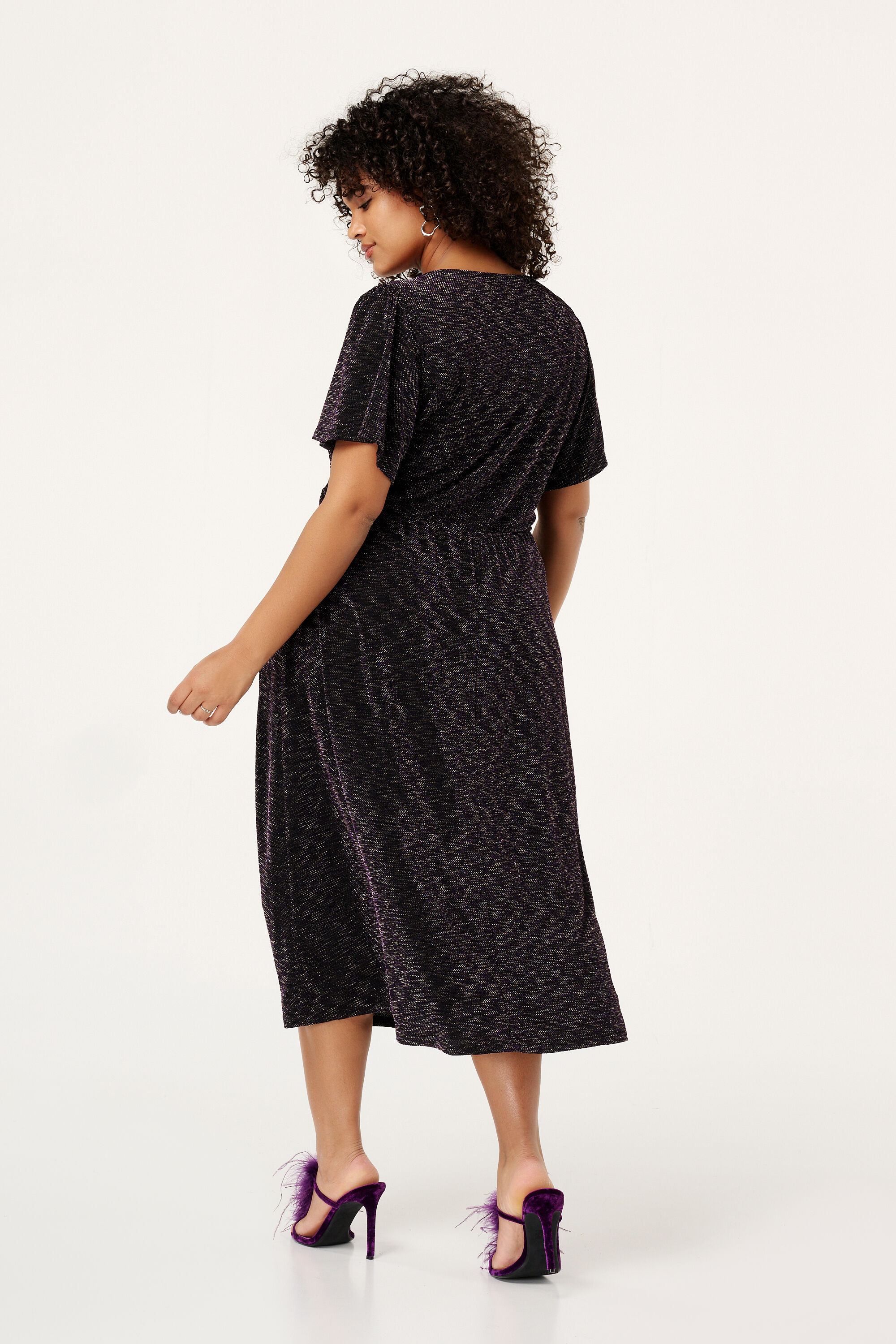 Midikleid mit Print image number 3