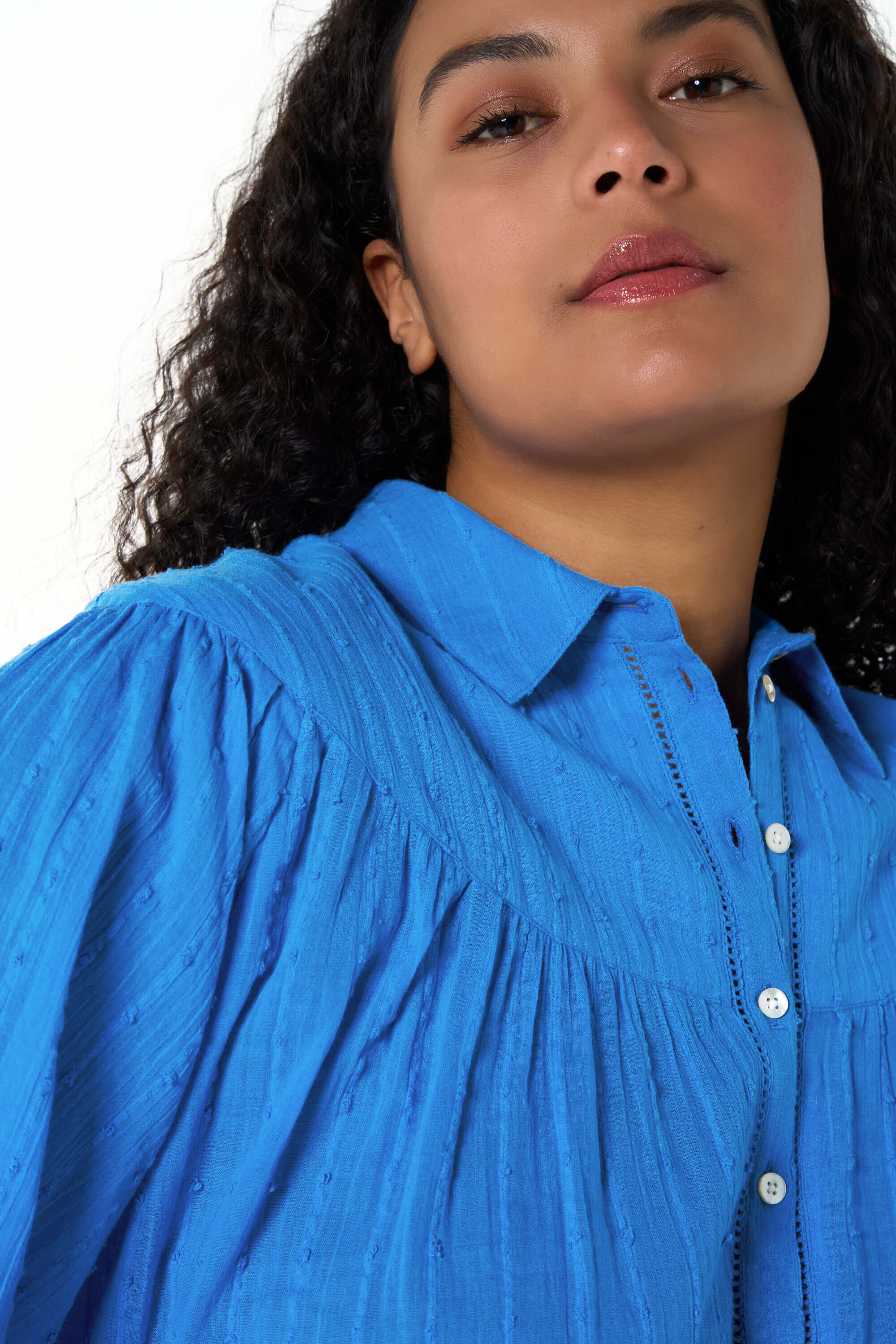 Bluse mit Ballon&auml;rmeln image number 4