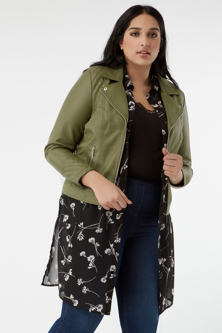 PU-Kunstlederjacke image number 5