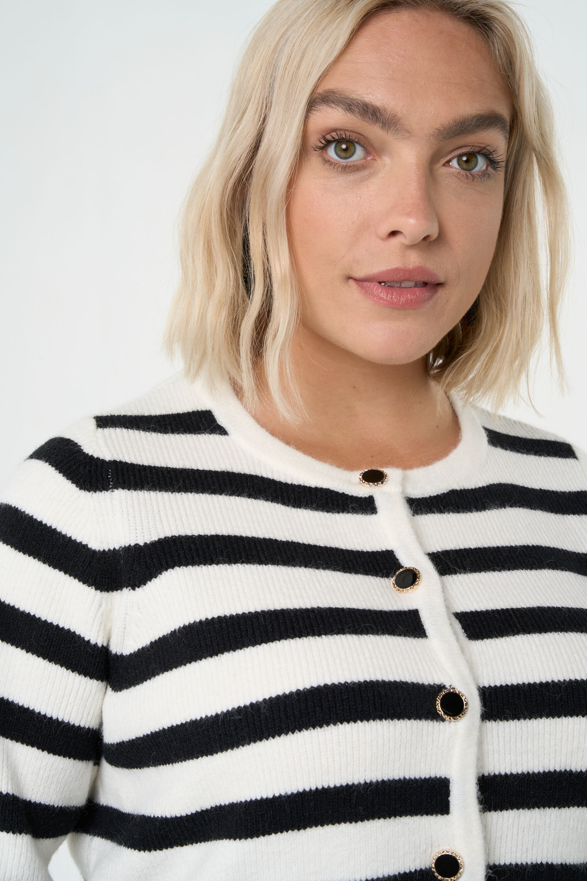 Gestreifter Cardigan image number 5