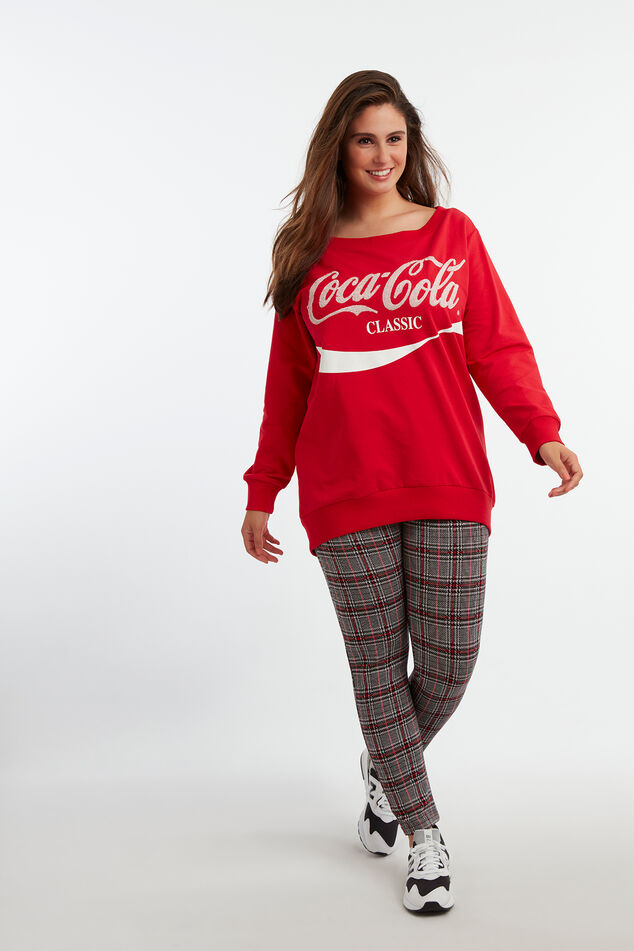 Sweatshirt mit Coca-Cola-Print image number 0