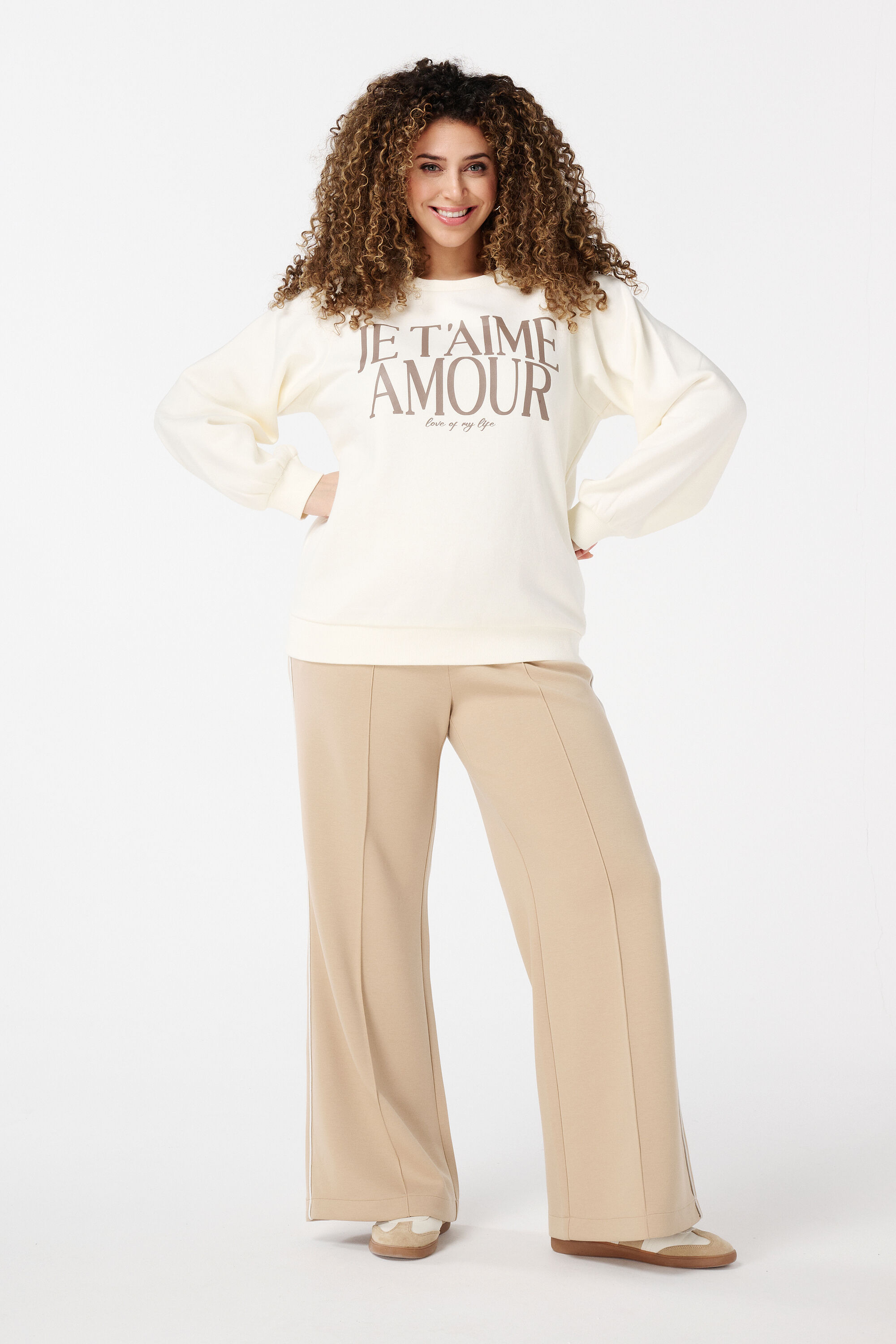 Pullover mit Text-Print image number 5