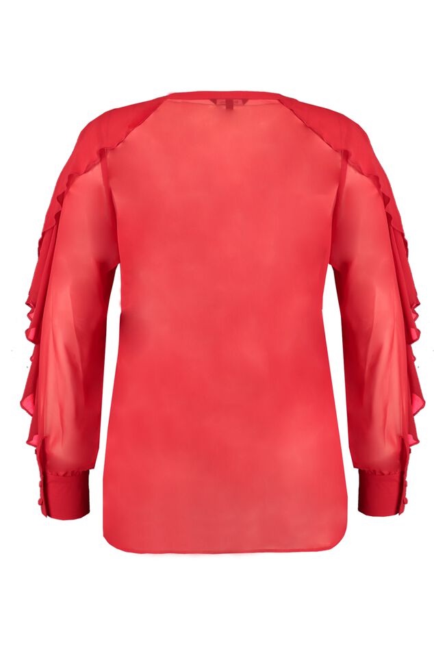 Bluse mit Rüschen image number 2