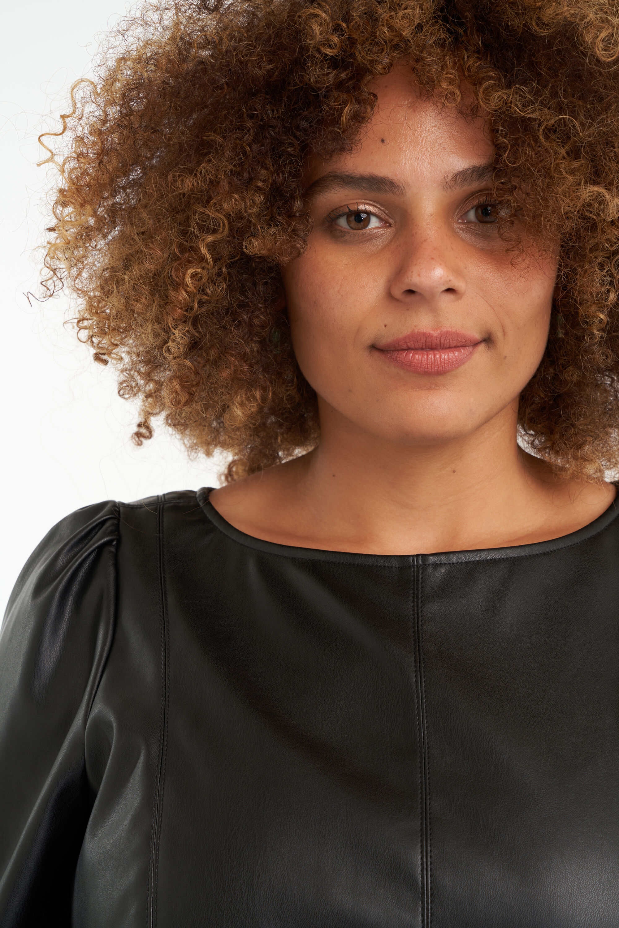 Kunstleder-Kleid  image number 5