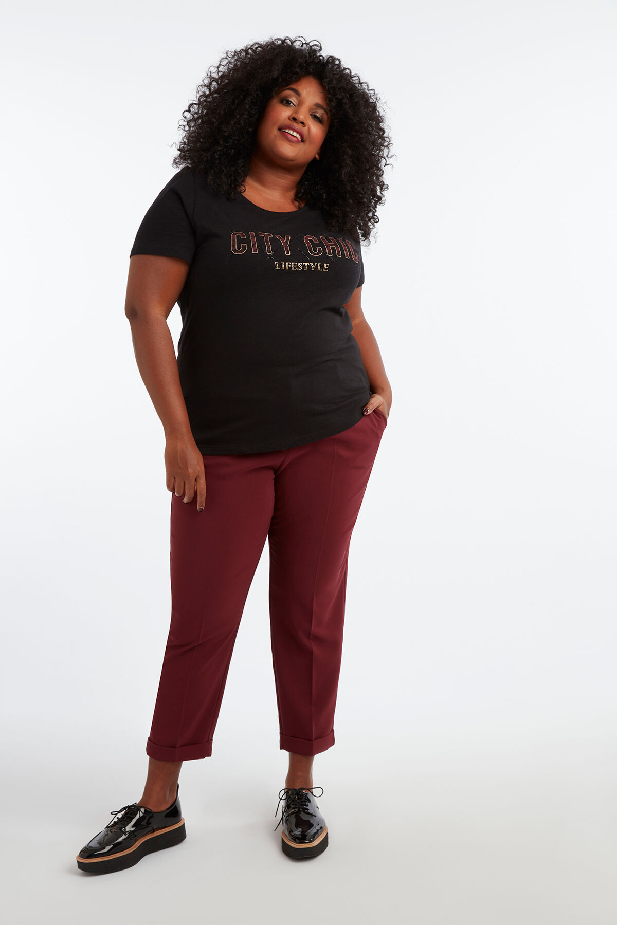 Hose im Cropped-Style image number 4