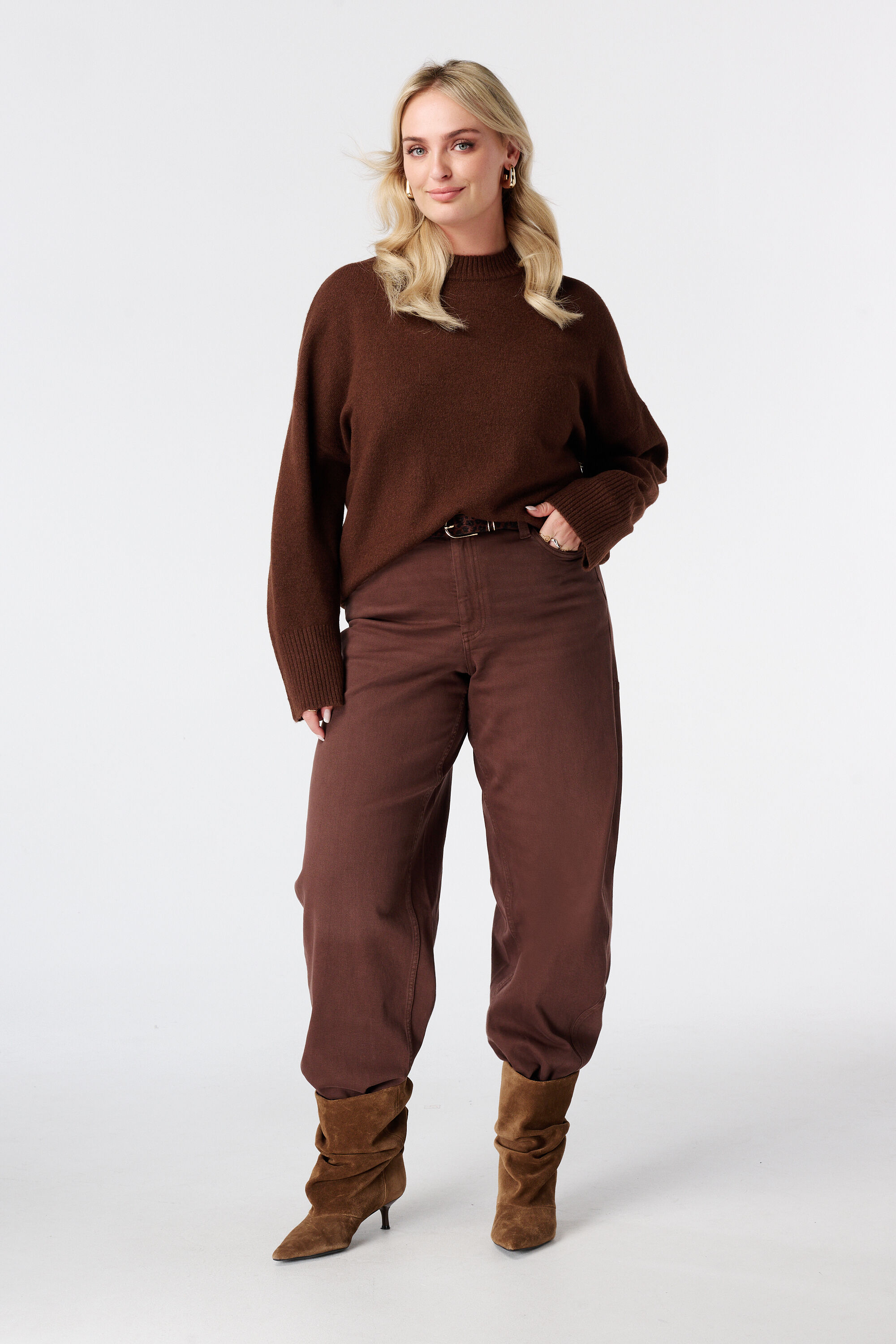 Pullover mit Rundhalsausschnitt image number 5