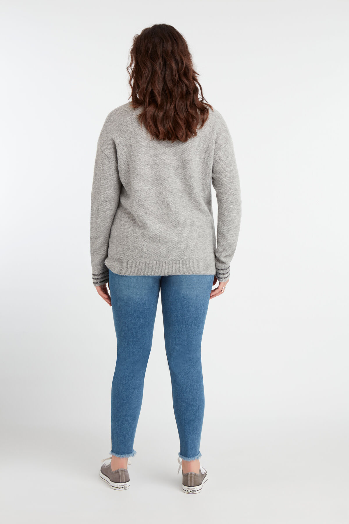 Lurex-Pullover image number 7