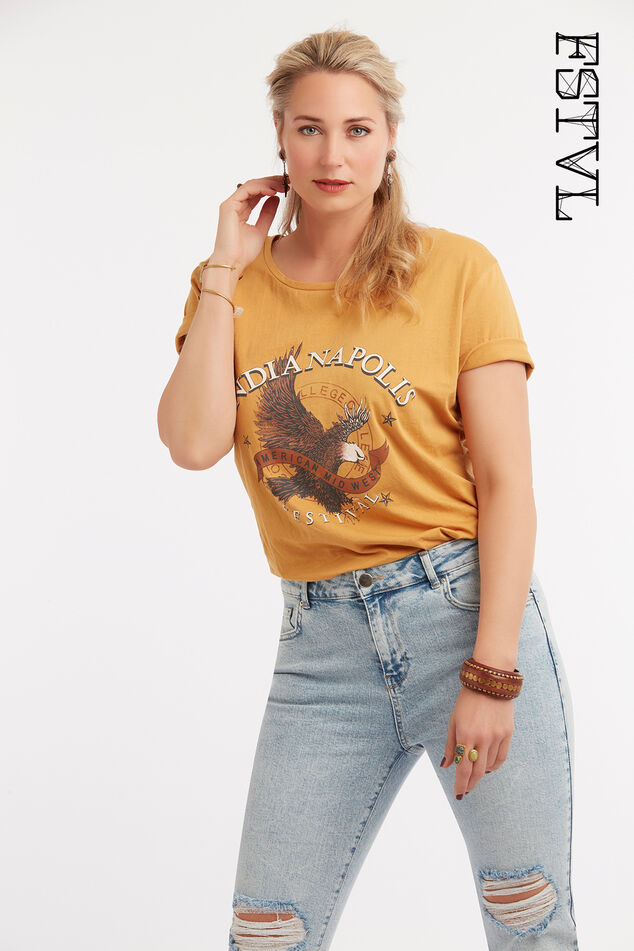 T-Shirt mit Aufdruck image number 0