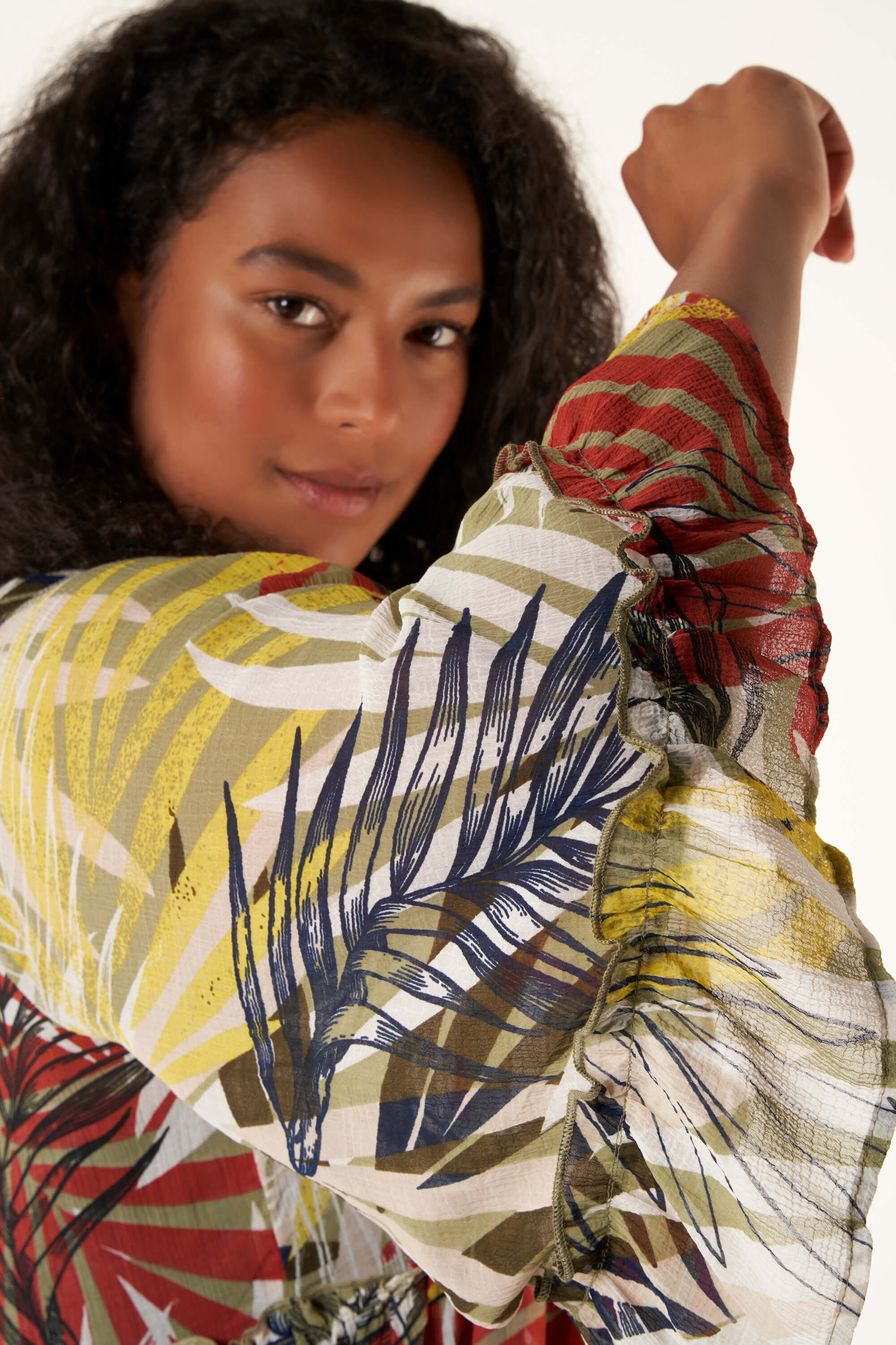 Kimono mit Print  image number 5