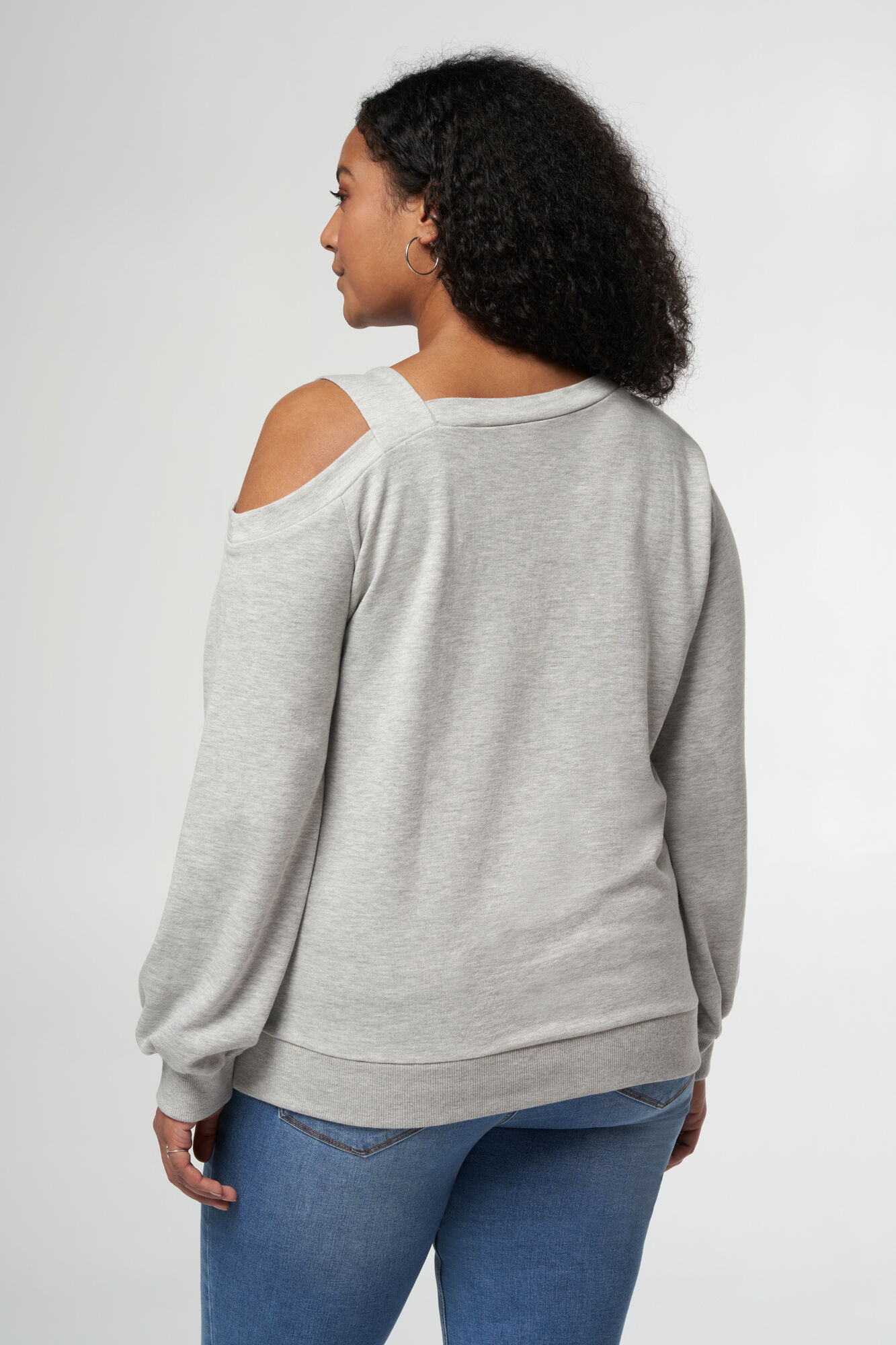 Schulterfreier Pullover  image number 3