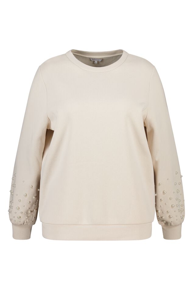 Pullover mit Perlendetail image number 1