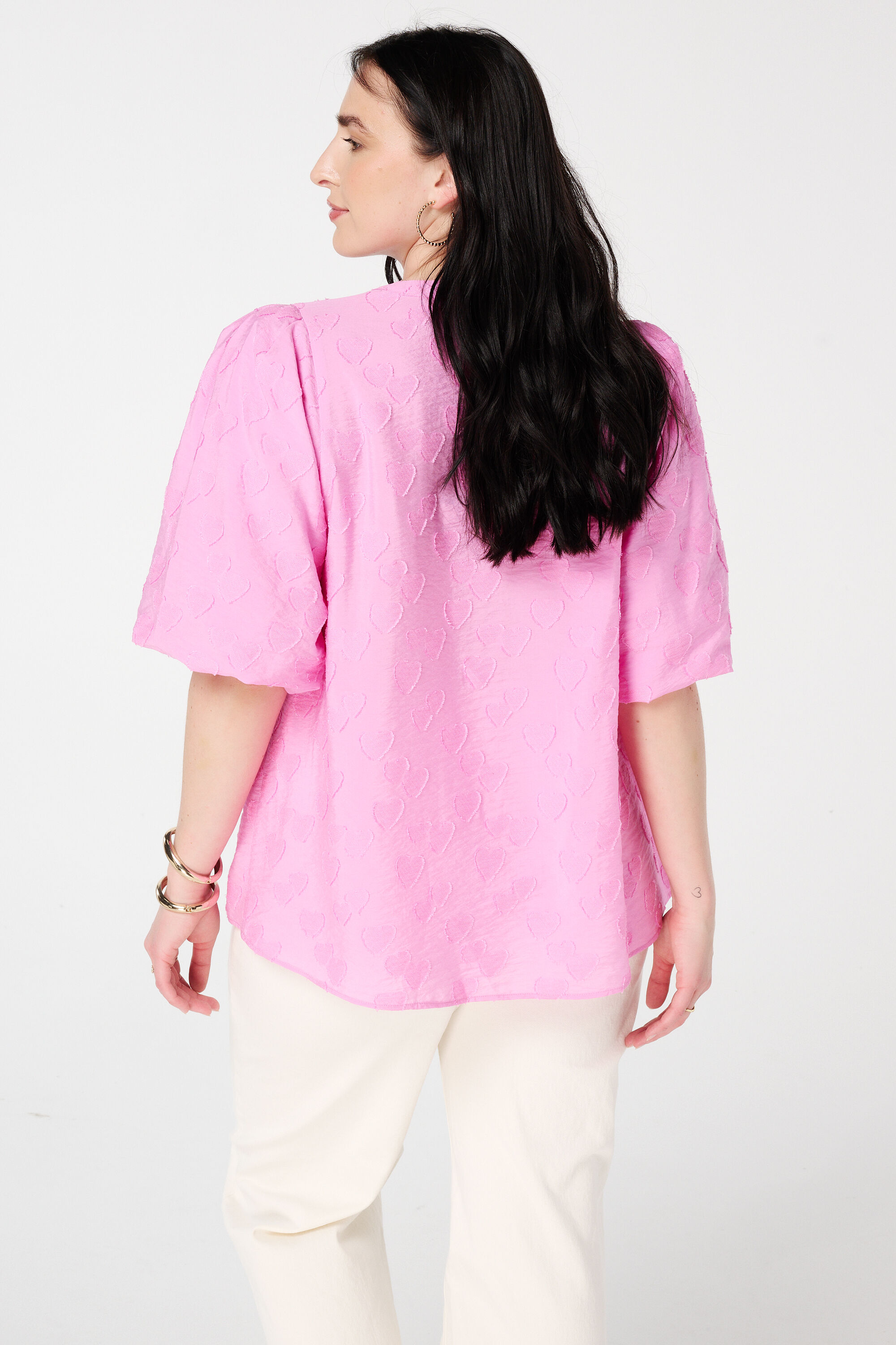  Bluse mit Herzdruck  image number 3