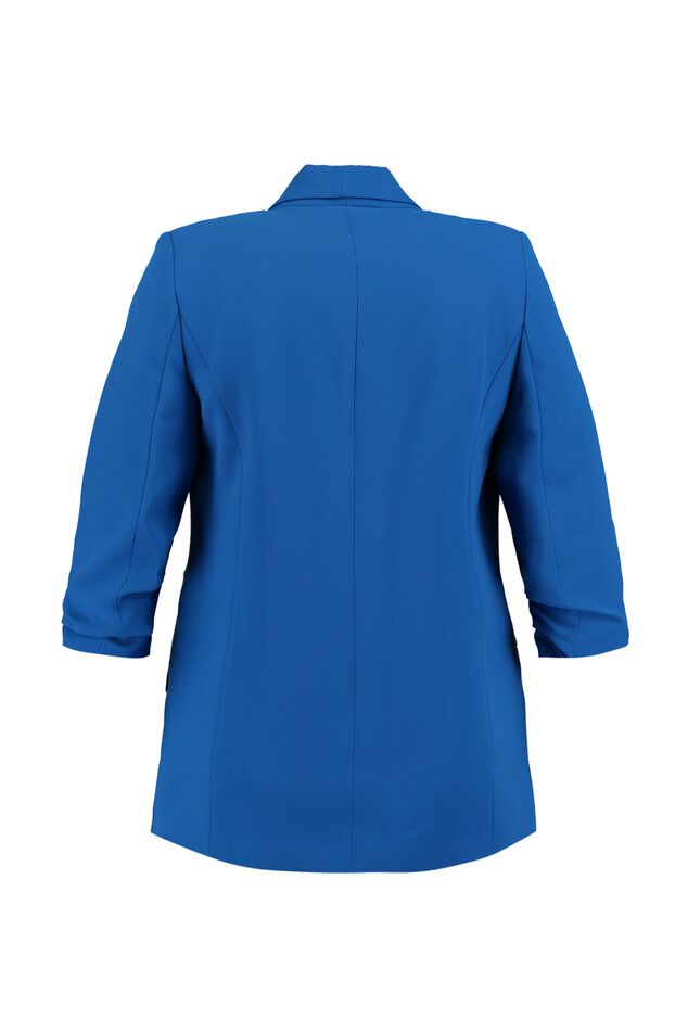 Crêpe-Blazer mit Knitter-Effekt image number 2