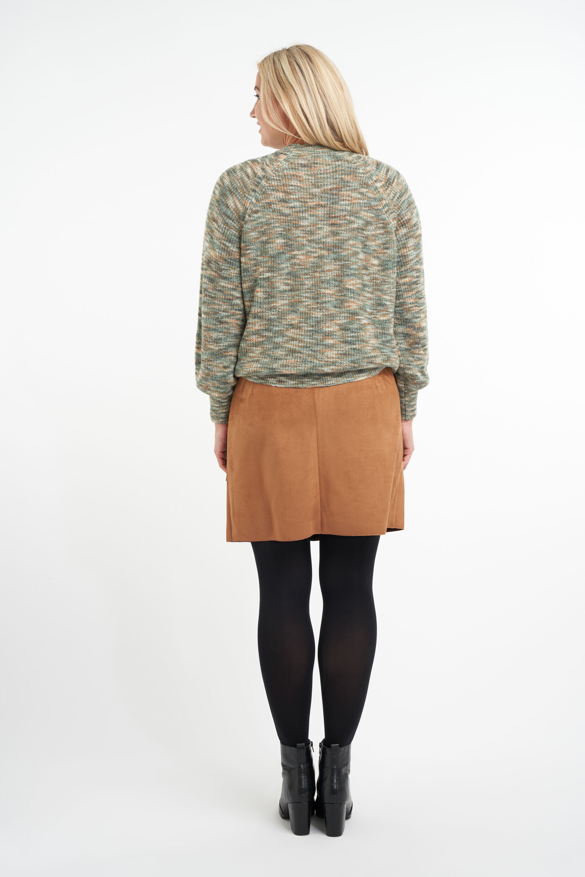 &Uuml;berrock aus Wildlederimitat image number 4