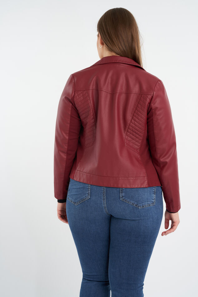 PU-Kunstlederjacke image number 3