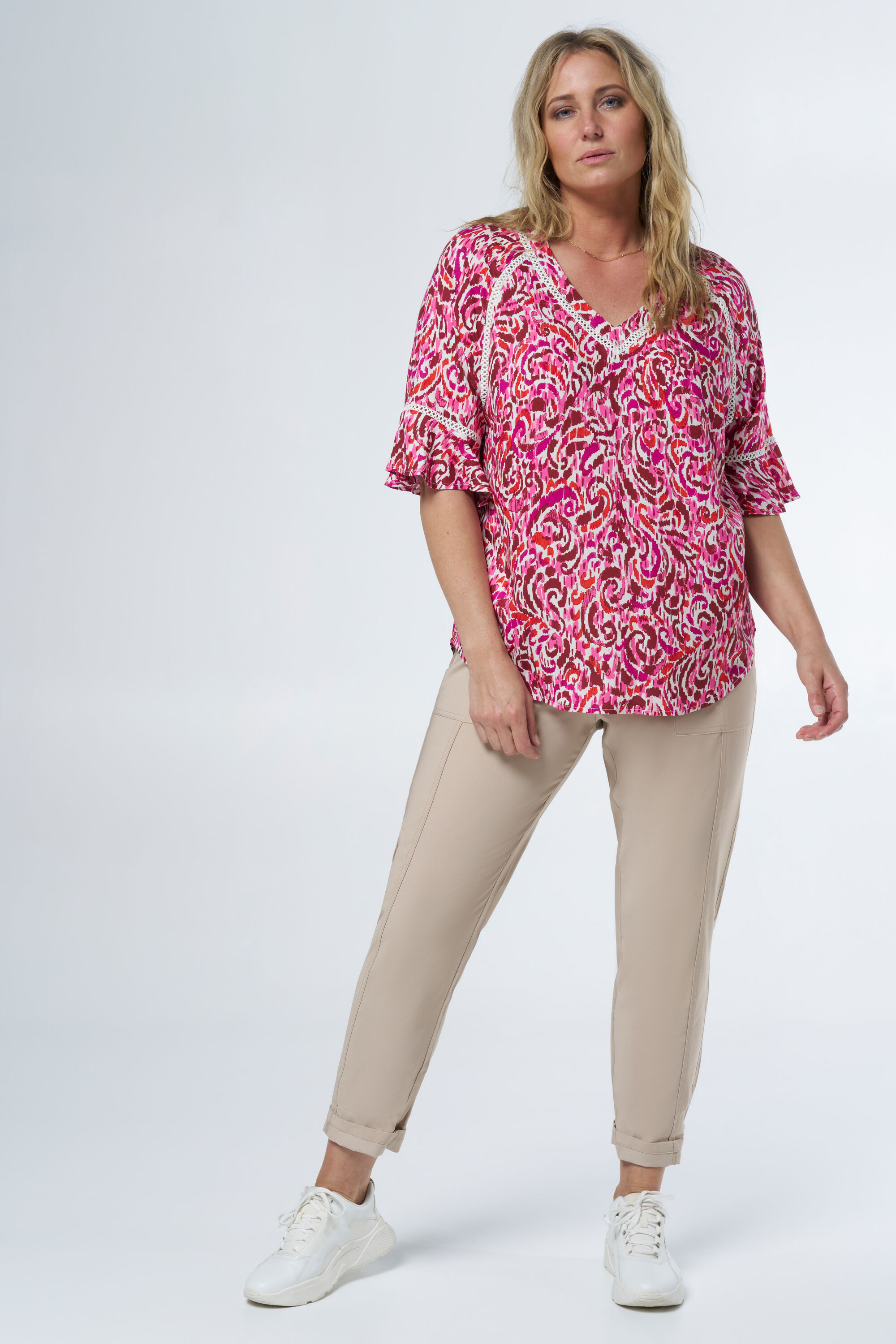 Bluse mit Print image number 5
