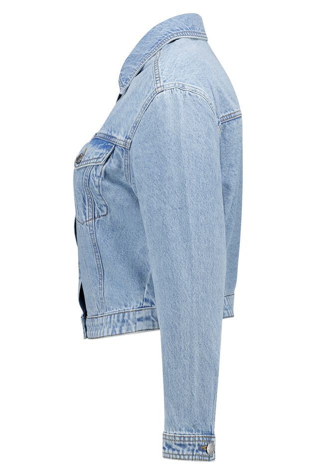 Kurze Jeansjacke image number 7
