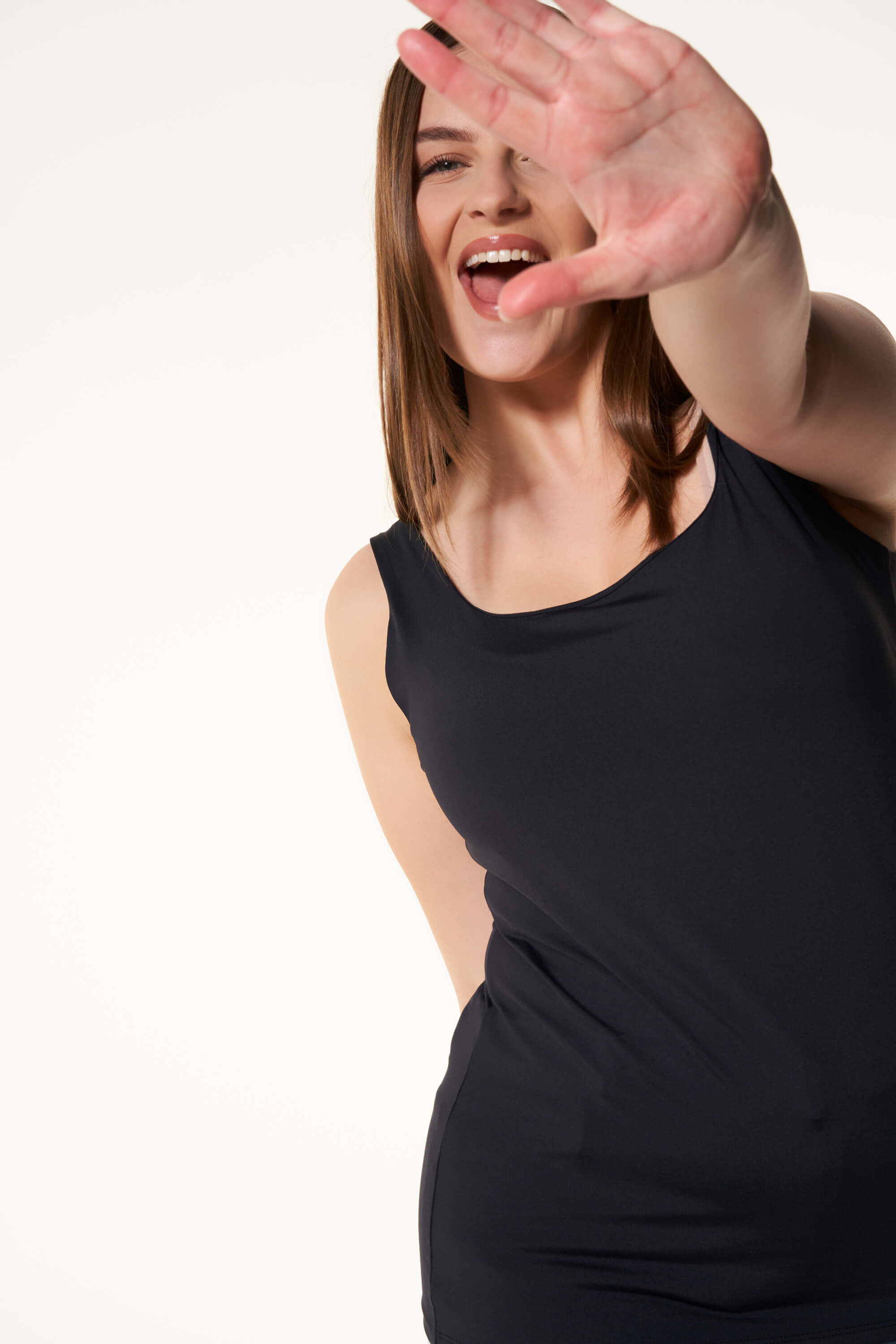 Singlet-Oberteil mit Stretch image number 0