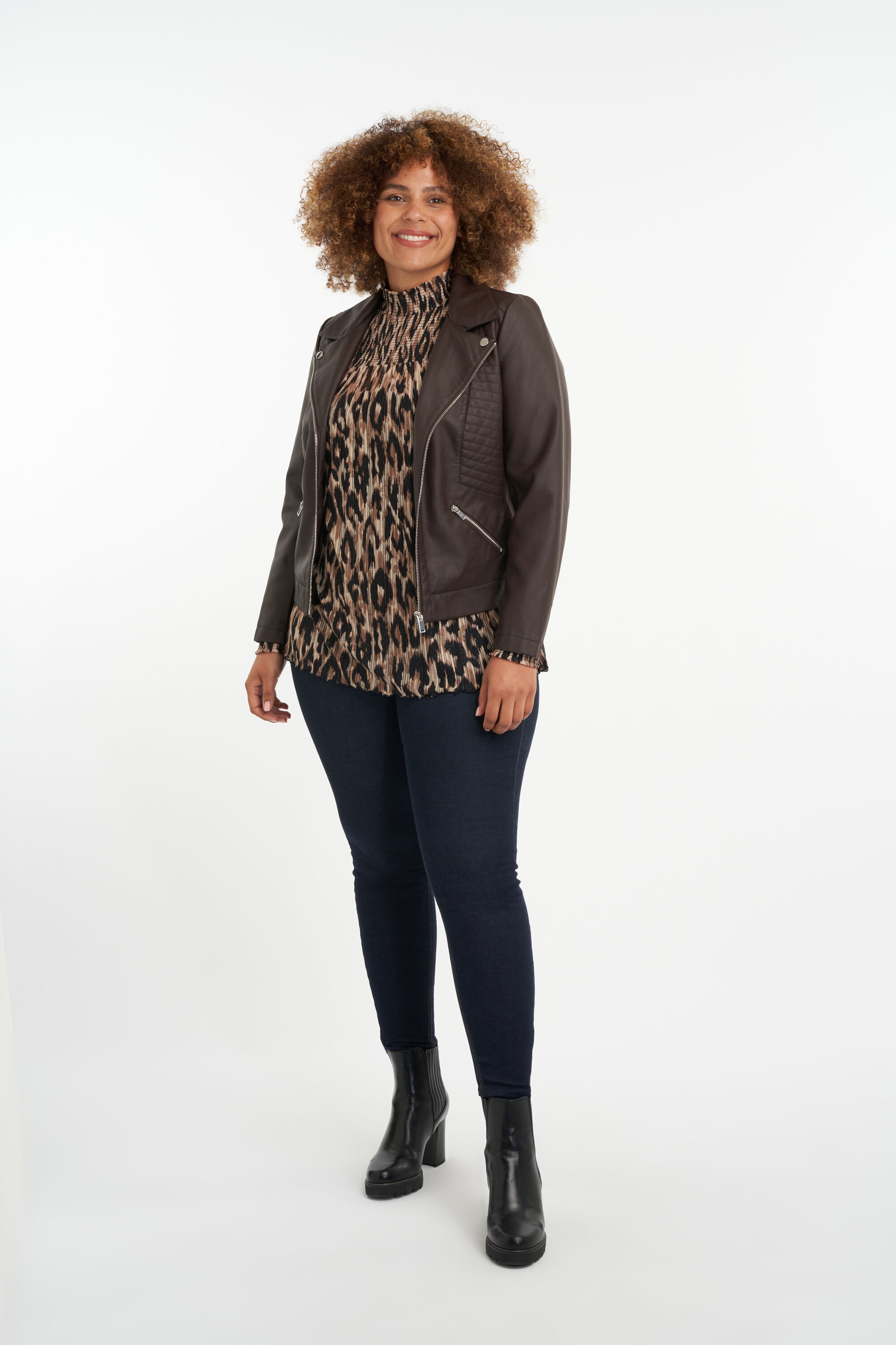 PU-Kunstlederjacke image number 5