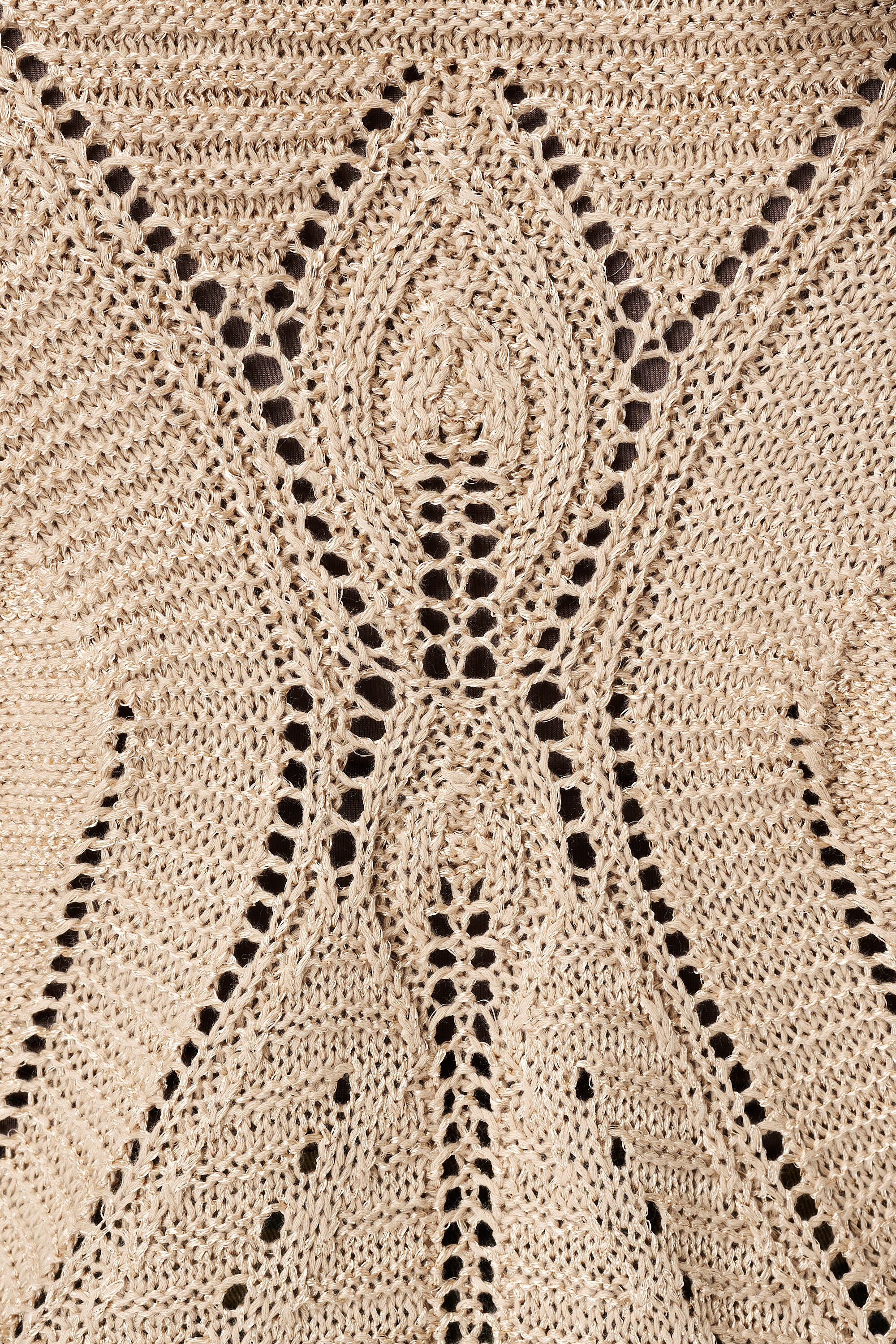 Geh&auml;kelter Pullover mit kurzen &Auml;rmeln image number 6