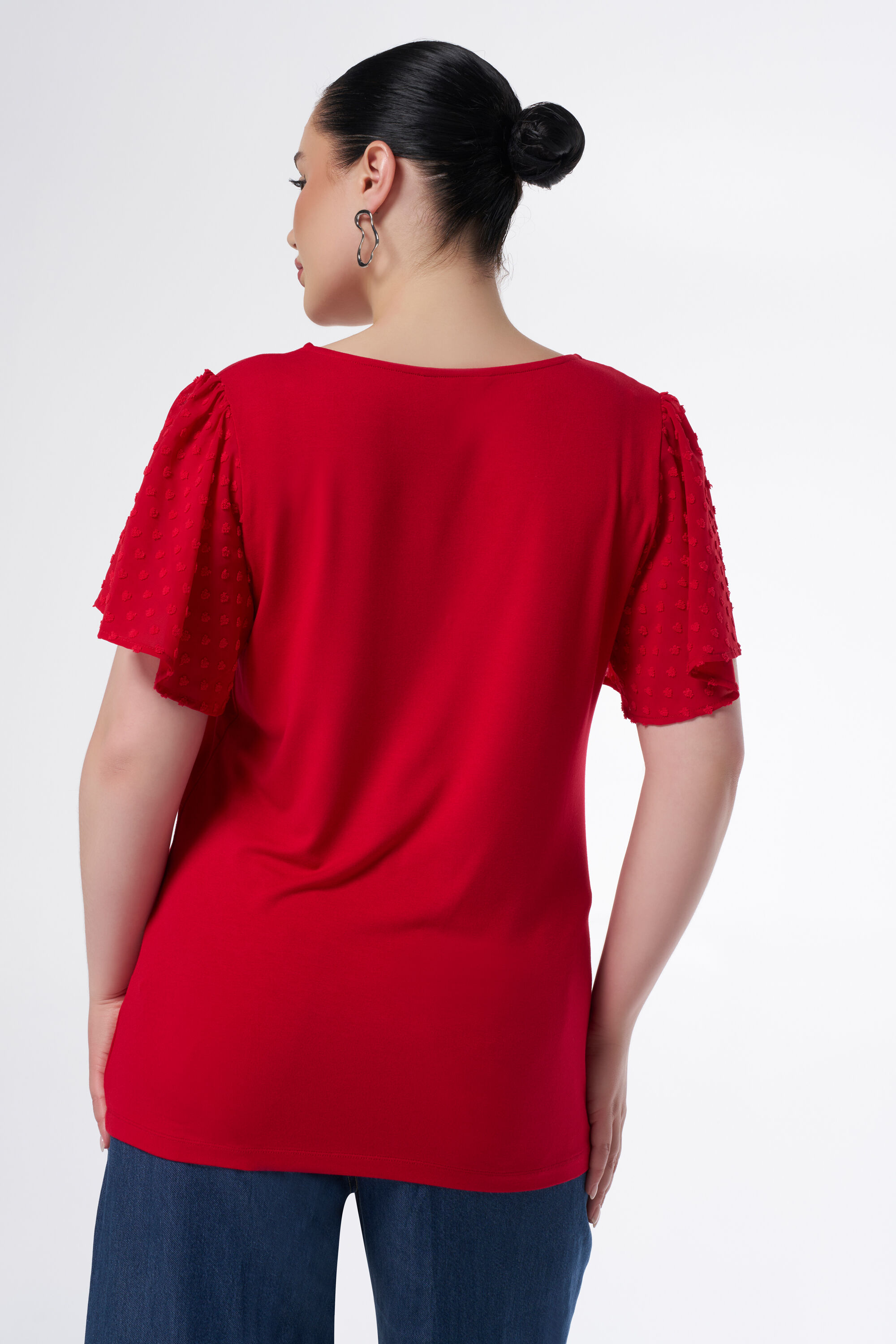 Top mit R&uuml;schen&auml;rmeln image number 3