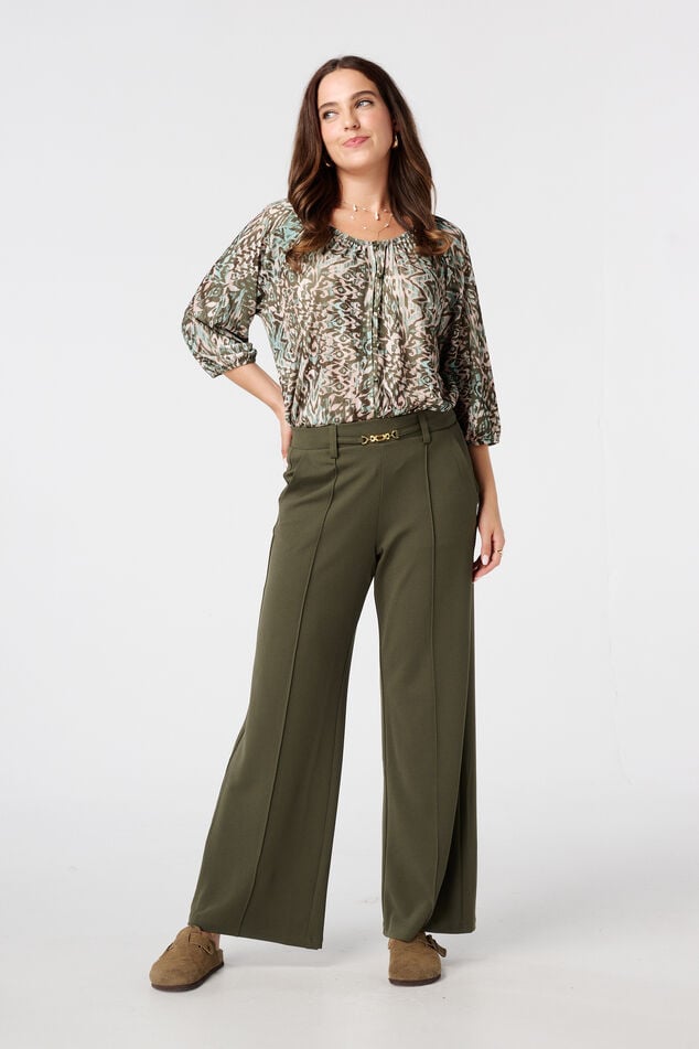 Bluse mit Print image number 5