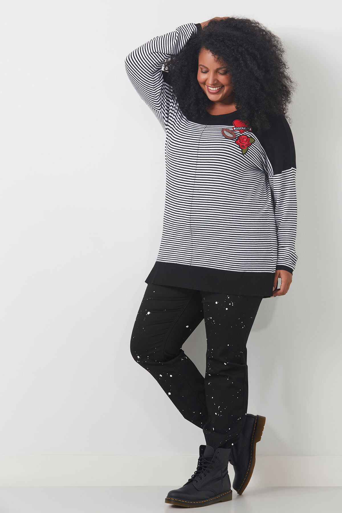 Streifenpullover image number 4