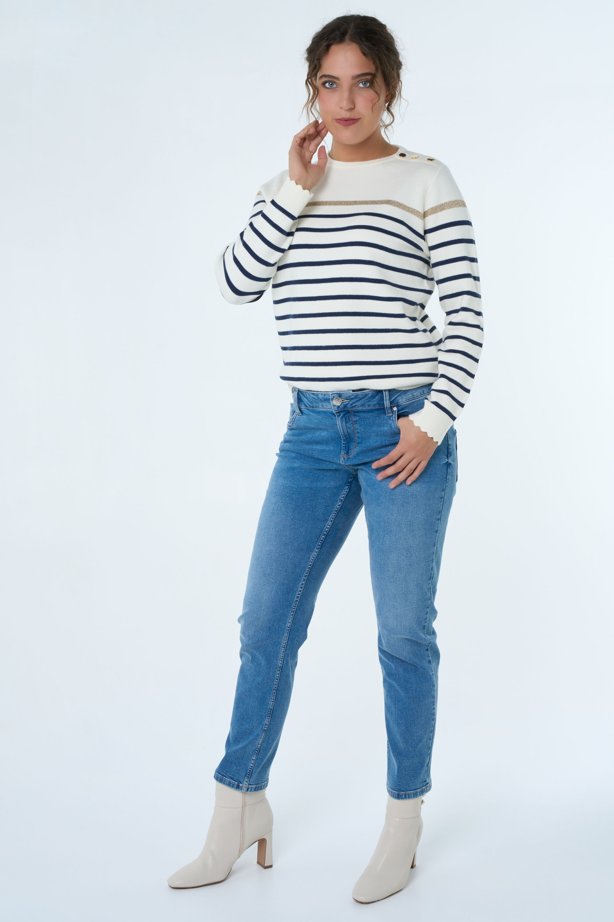 Loose-Leg-Jeans ROSE image number 7
