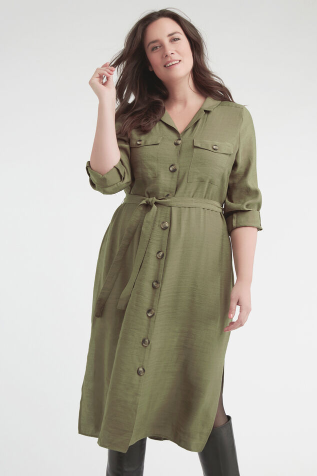 Durchgeknöpftes Kleid image number 0