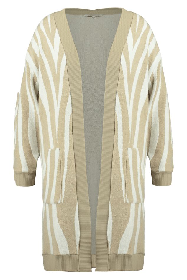 Cardigan mit Print image number 2