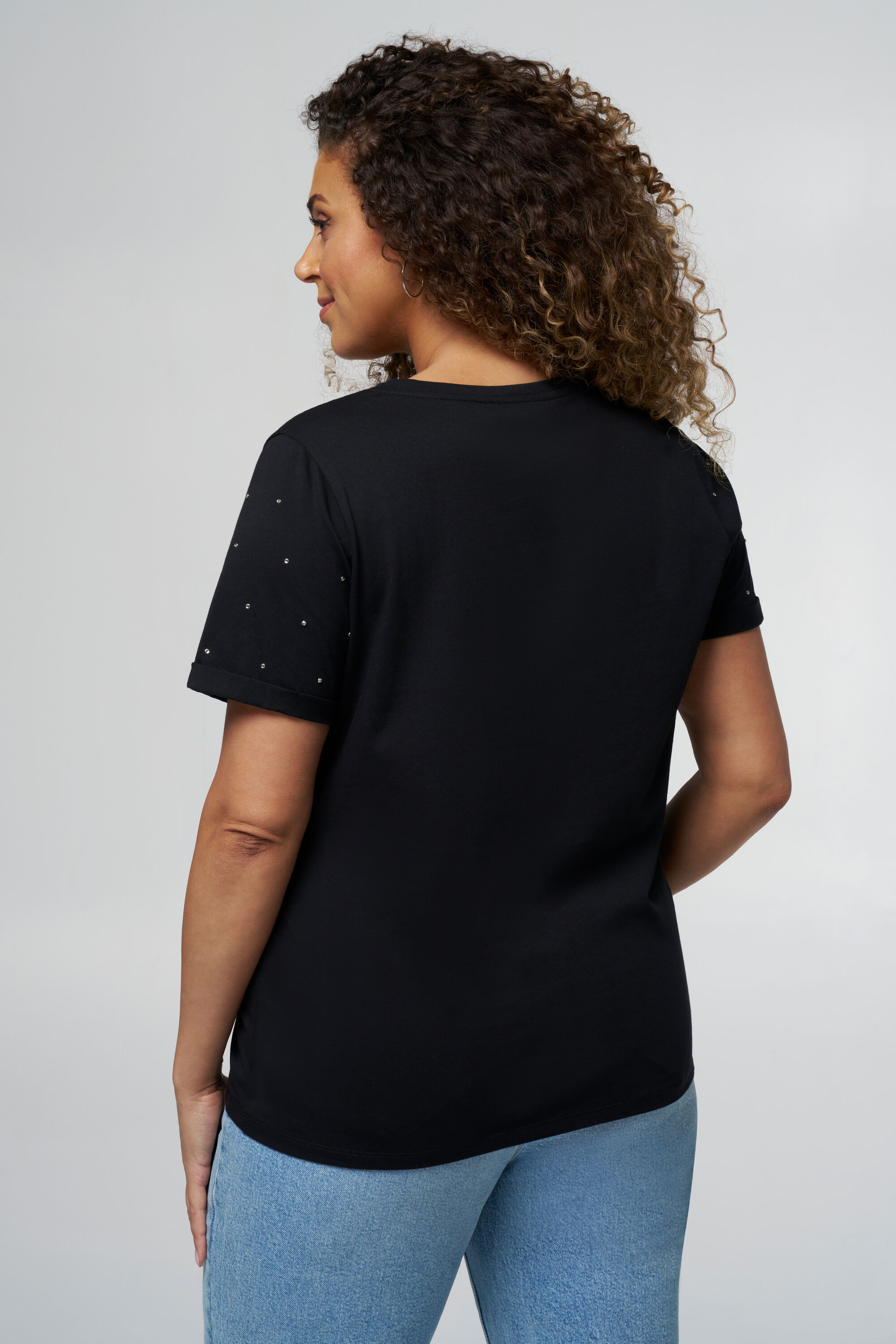 T-Shirt mit Steinen image number 3