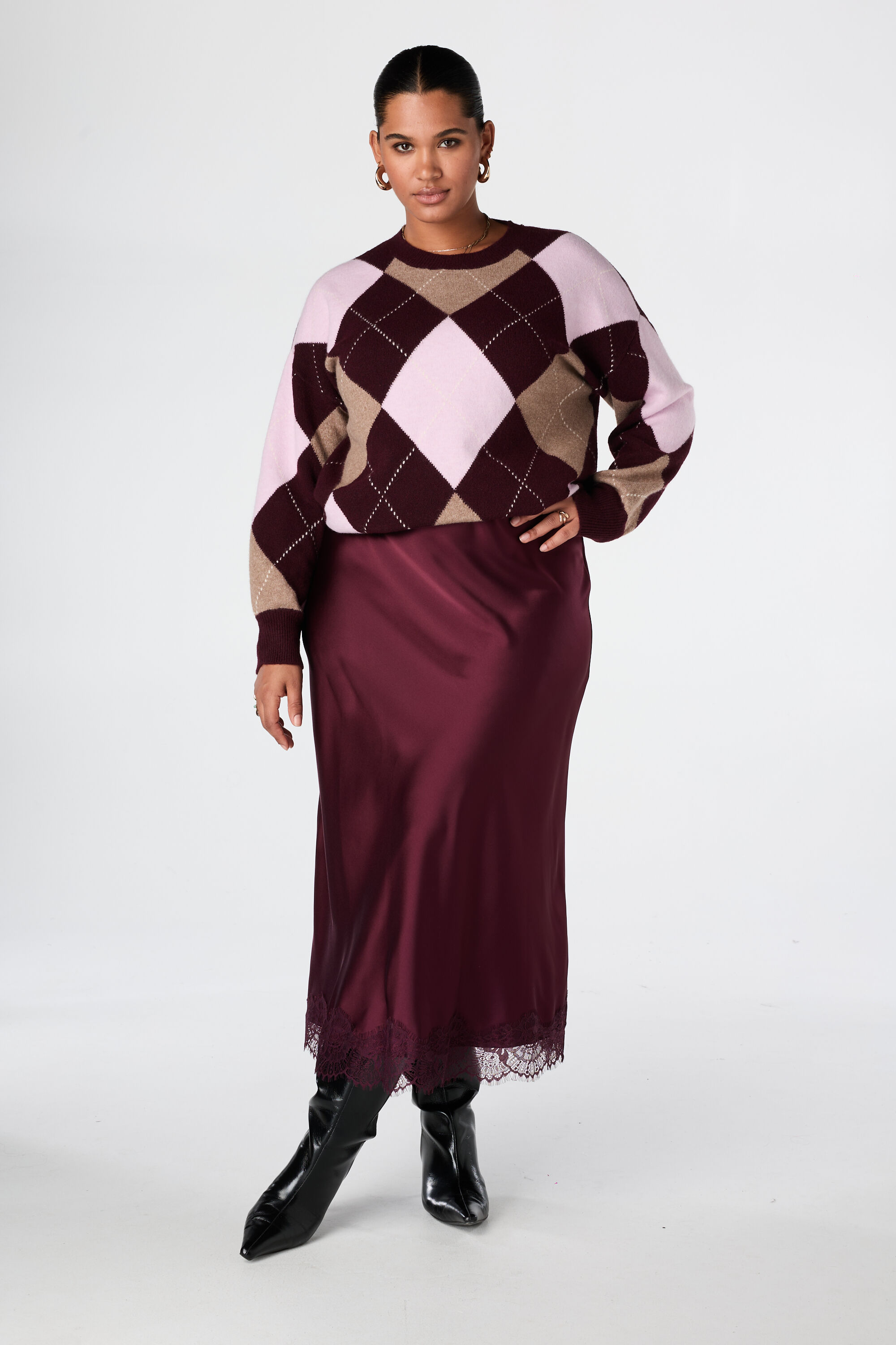 Pullover mit Karomuster image number 5