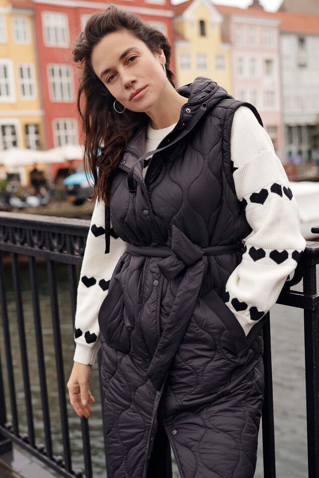 Gesteppte Jacke mit abnehmbaren Ärmeln image number 6