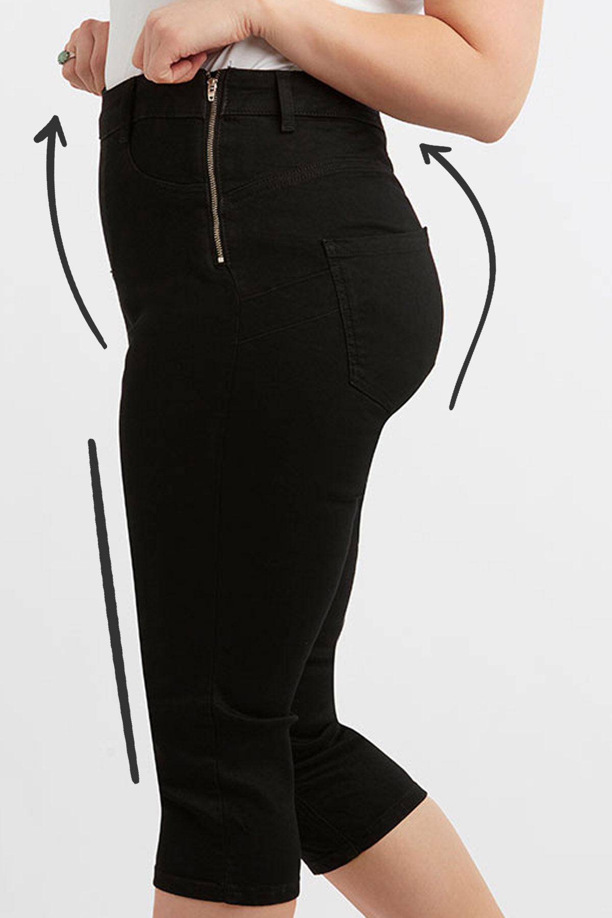 Magic Simplicity SCULPTS capri Treggings image number 6