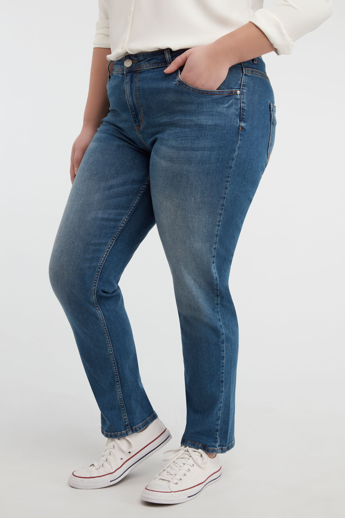 Loose-Leg-Jeans ROSE image number 5