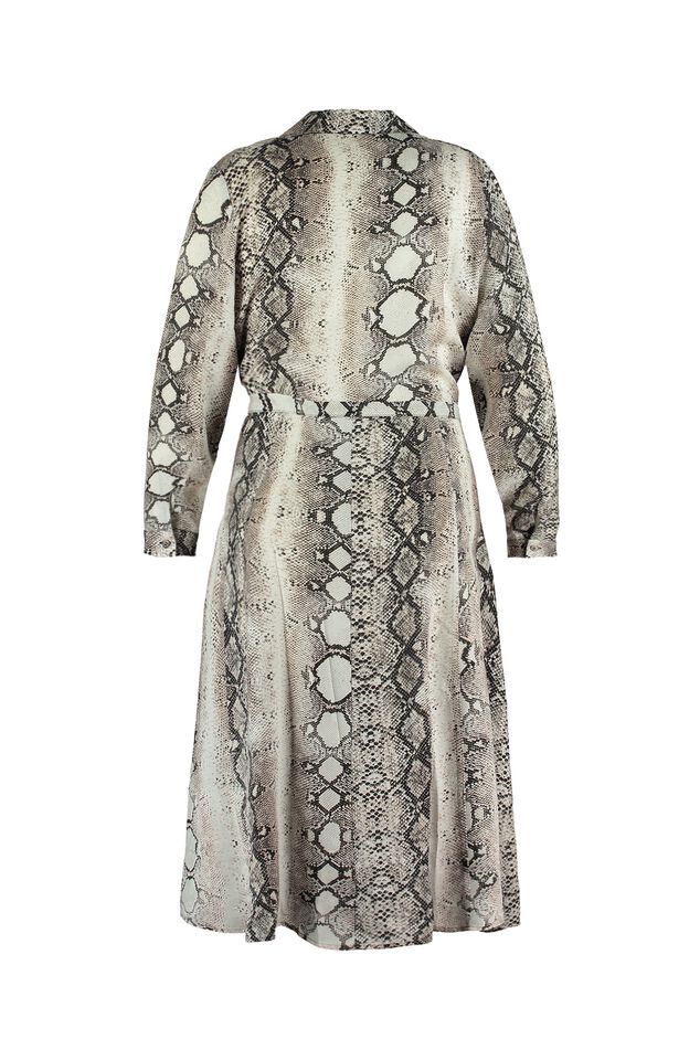Hemdkleid mit Schlangen-Print image number 3
