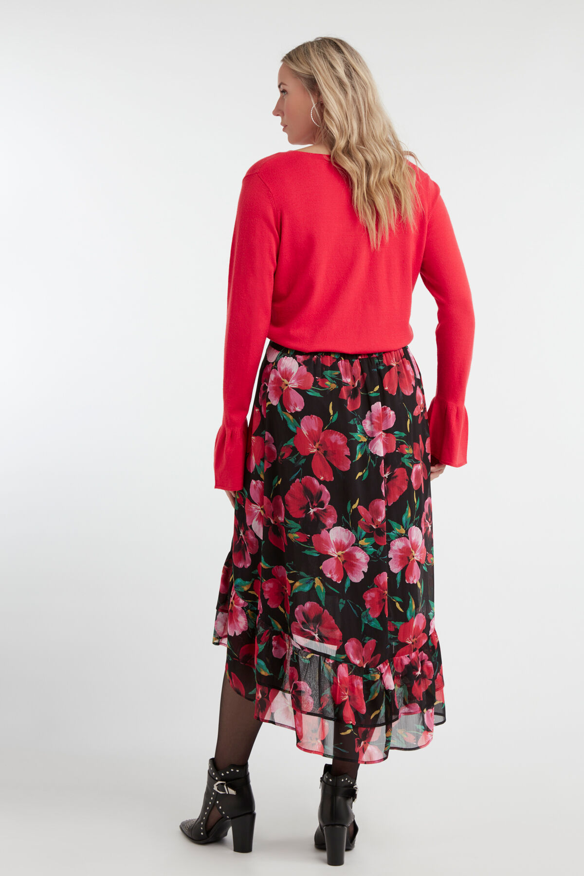 Rock mit floralem Print image number 6