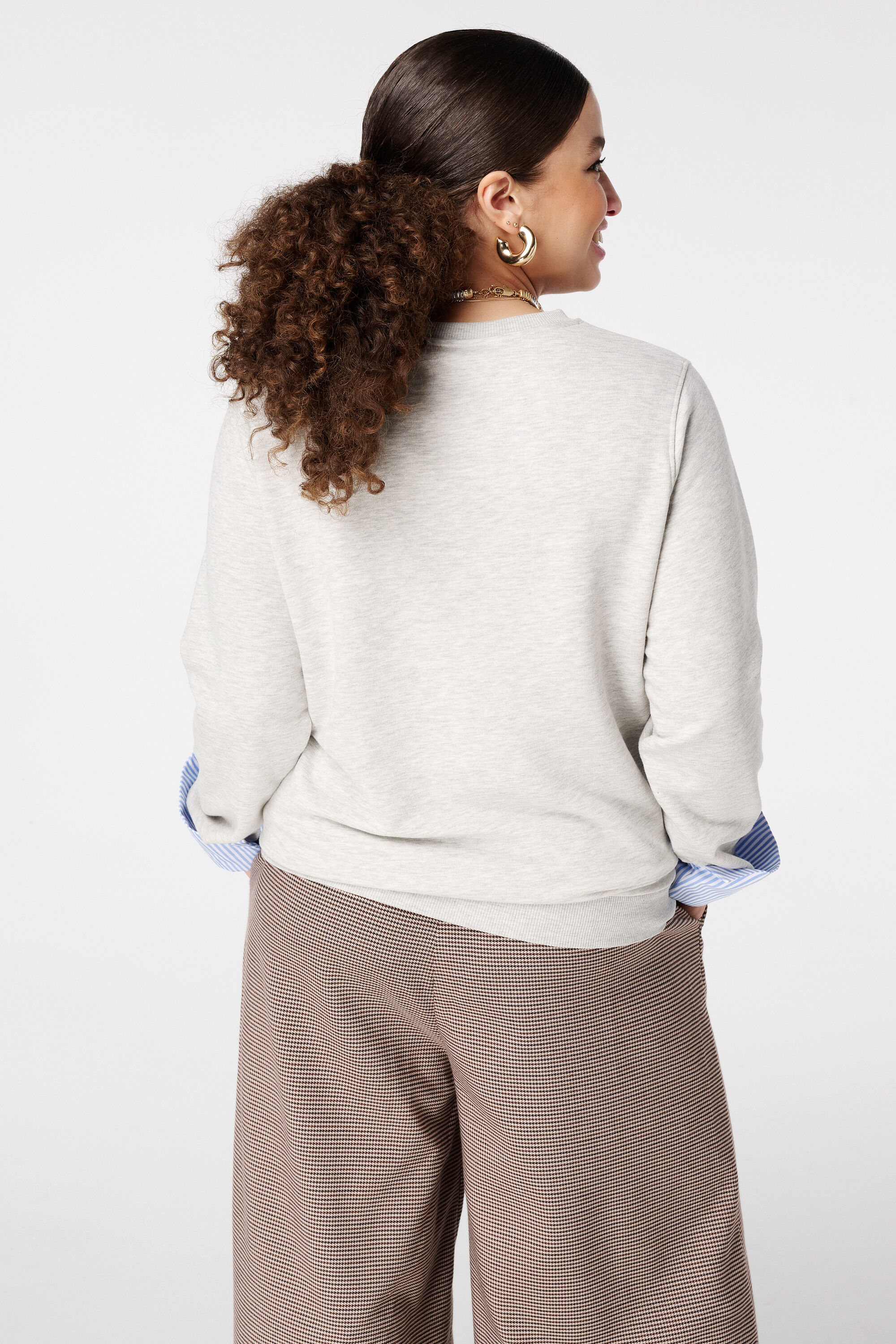 Pullover mit Blusendetails image number 3