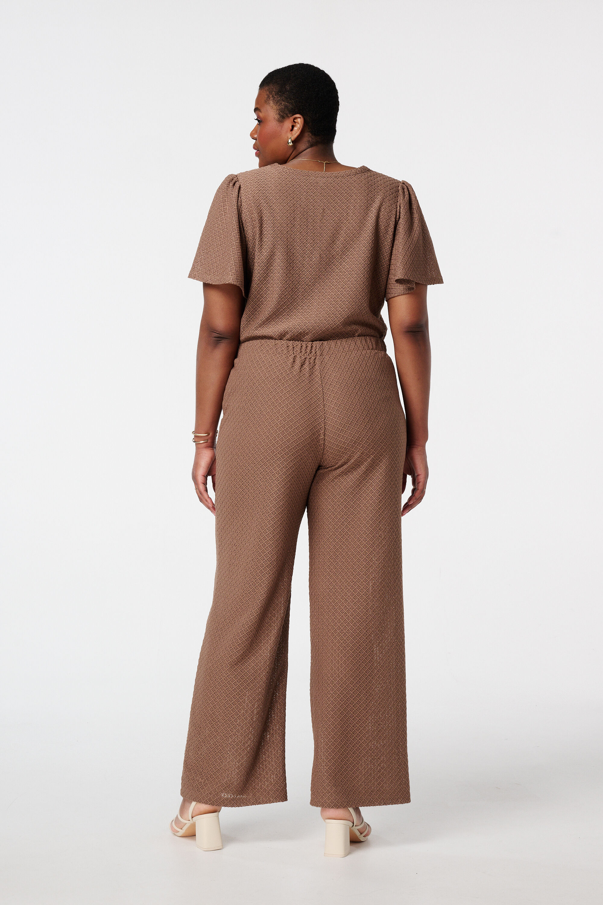 Hose mit gewebter Struktur image number 3