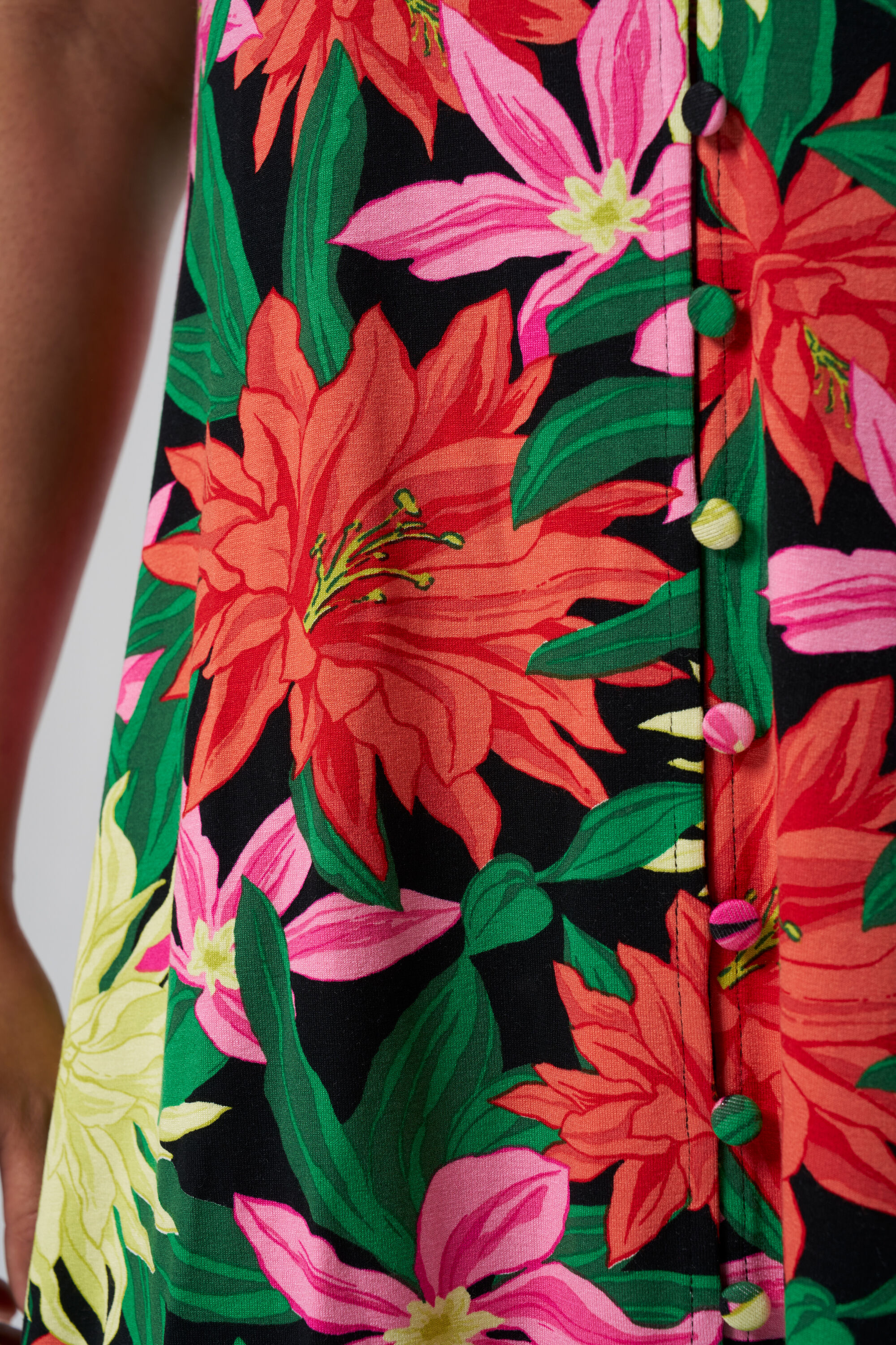 Midikleid mit Blumen-Print image number 4