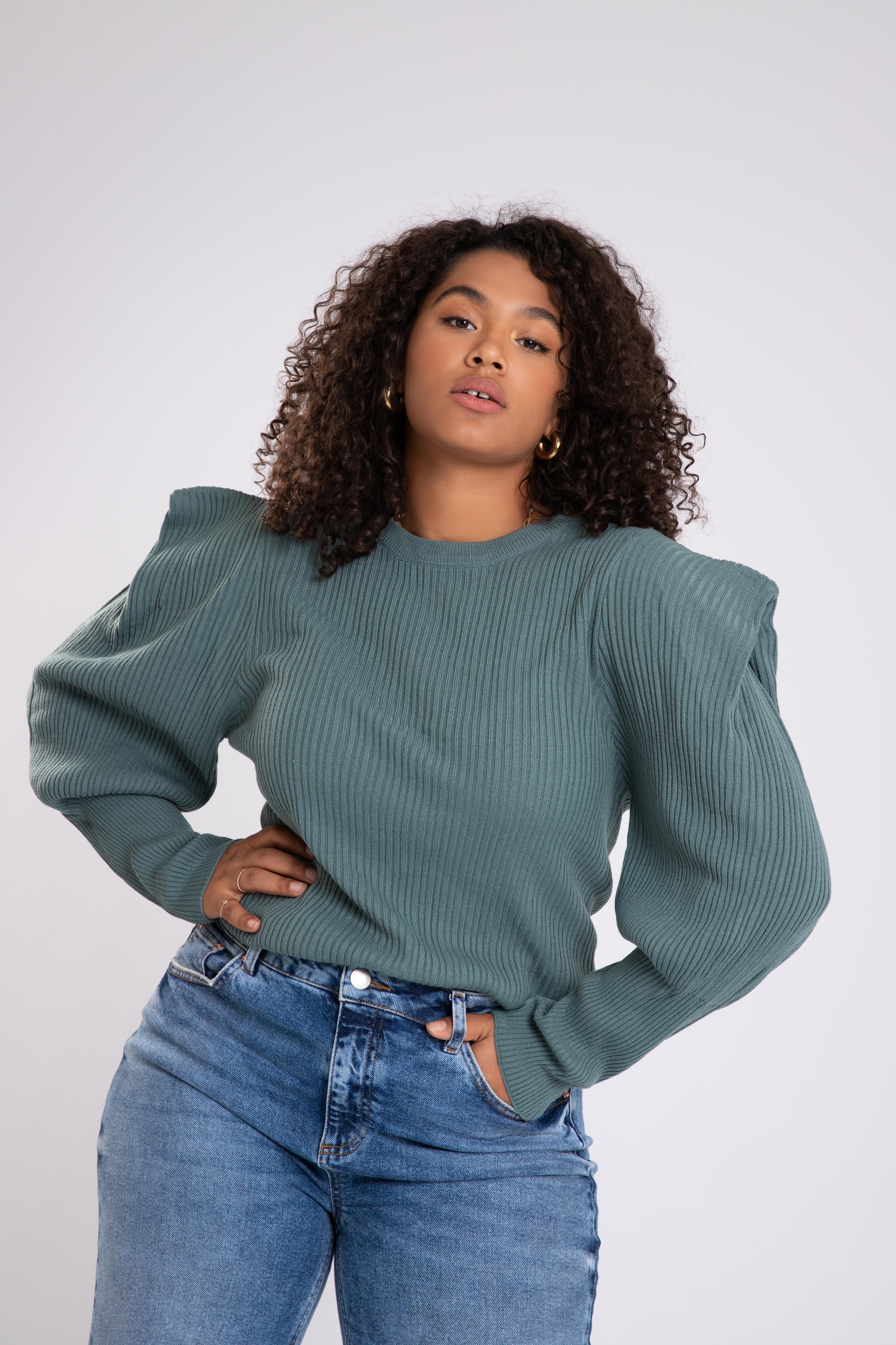 Sweatshirt mit Puff&auml;rmeln  image number 4