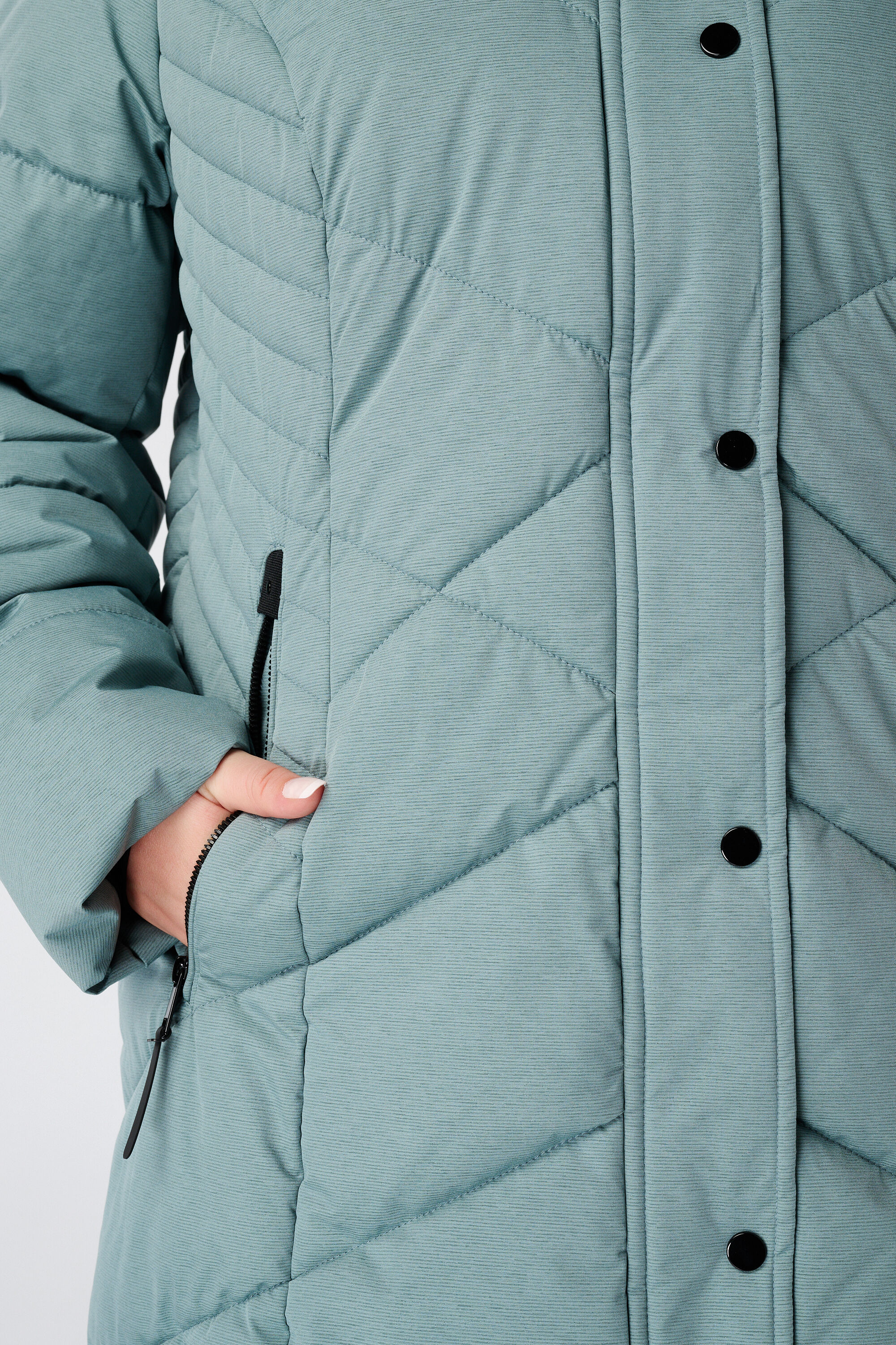 Gesteppte Jacke mit Kapuze image number 6