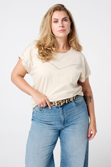 Gürtel mit Animal-Print Gürtel mit Animal-Print