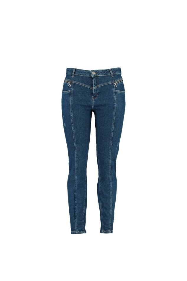 Jeans mit Ziernaht image number 1
