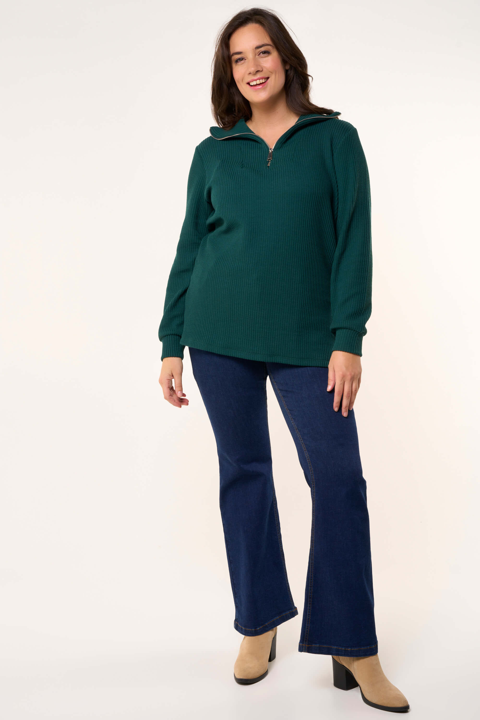 Top mit Rei&szlig;verschluss  image number 5