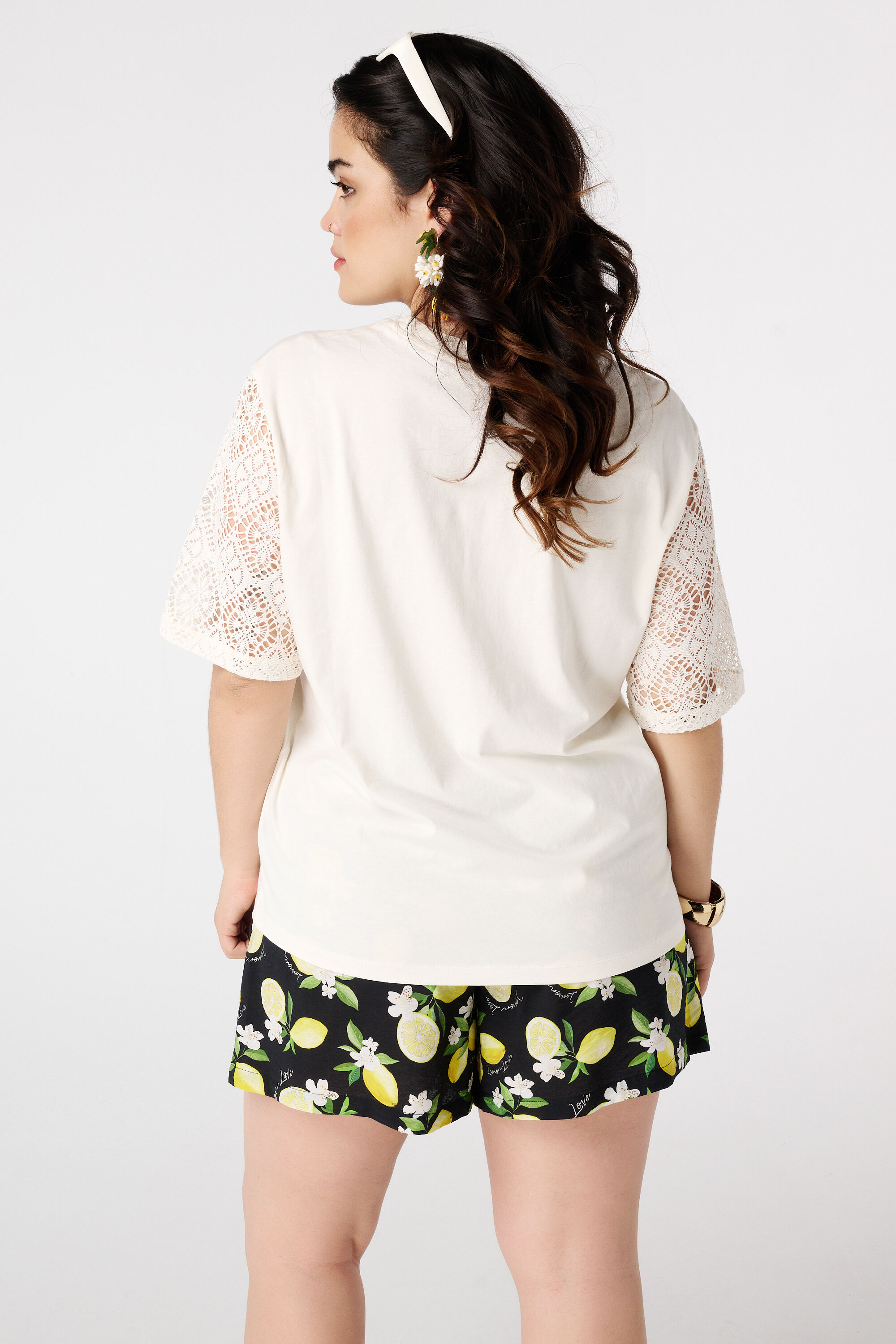 T-Shirt mit Zitronenprint image number 3